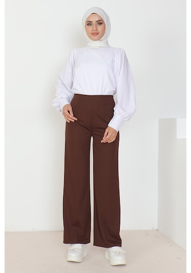 Palazzo Scuba Pantolon 866 - Acı Kahve Acı Kahverengi