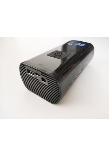 Carub BR249 13 30 12V 120Psi USB Typ-C 60 W Şarjlı Hava Kompresörü + 5 Aparat