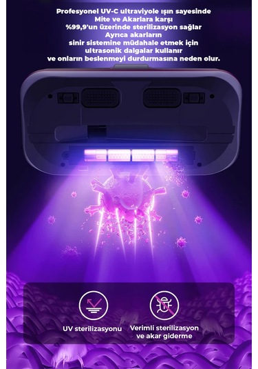 Robo S5 Pro 10.000 Pa Yüksek Emiş Gücü Şarjlı El Süpürgesi