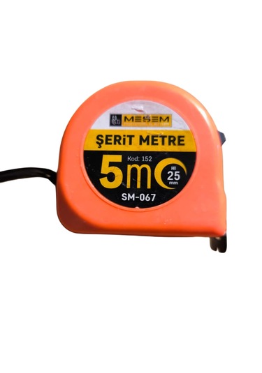 Meşem Şerit Metre 5mt 25mm