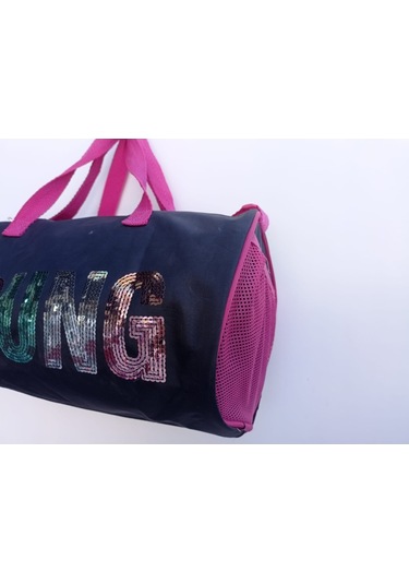 Taros Çanta 5396 Black Young Pullu Spor Çantası Pembe