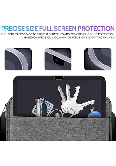 Galaxy Tab S10 Fe Uyumlu 10.9 İnç Fuchsia Nano Ekran Koruyucu Ultra İnce Screen Protector