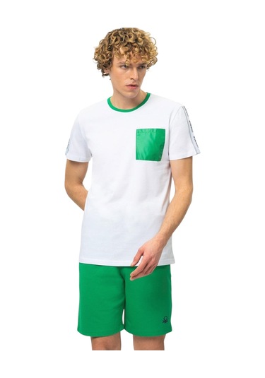 United Colors of Benetton Erkek Şort Bnt-m086b Yeşil
