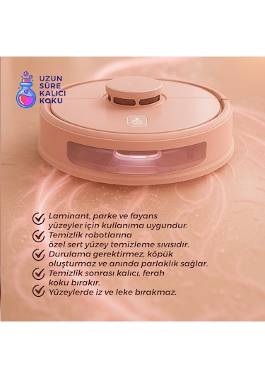 Nilem Robot Süpürge Deterjanı Bebek Pudrası Kokulu 500 Ml Tekli