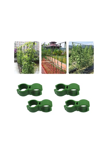 Lebihmurah 2222 Bahçe Ayağı Klipsi Evrensel Korozyon Önleyici Tesis Destek Klipsi