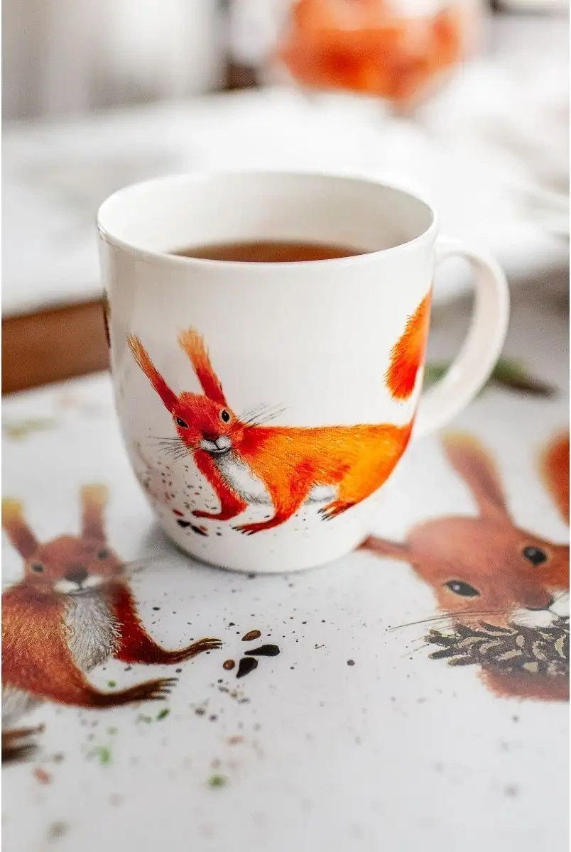 Priority. Fayans Çay Kupası. Sincap 1 Adet. 7338299 Beyaz