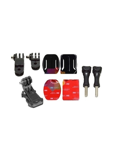 Aksiyon Kameralar için Kask Bağlantı Aparat Seti