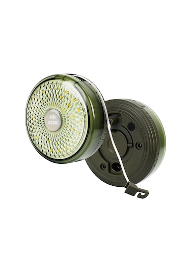 Wezone Yeşil Led Kamp Işığı, 8m Usb Şarjlı, Ip67 Su Geçirmez, 1500mah Pil, Renkli Ambiyans Feneri, Çadır Ve Açık Hava Kullanıma Uygun Yeşil