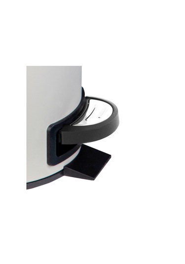 SİLİWAX Elit Ikili Banyo Seti Bej 3 lt Çöp Kovası Tuvalet Fırçası Bej