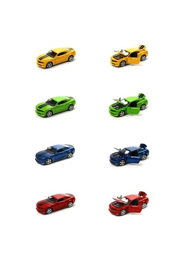 Çekbırak 1:36 Şeritli Spor Araba Die Cast