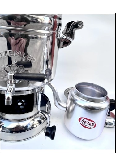 Sözenler MASS 6 L Demlikli Kömürlü Semaver