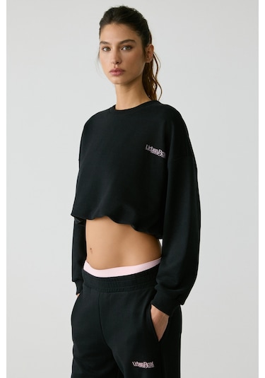 Urban Beat Mıcha Kadın Siyah Sweatshirt Siyah