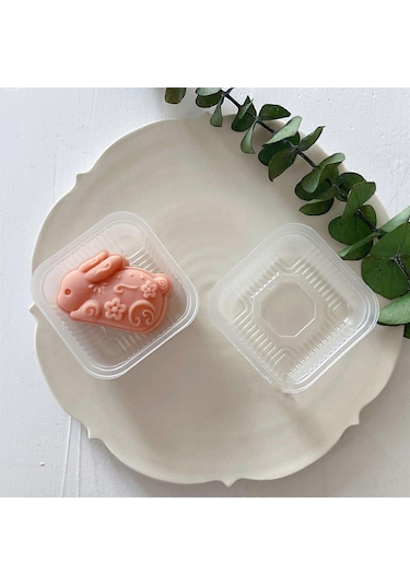 Mung Fasulyesi Kek Kalıbı Ve 1 Adet Mühürlü Tavşan Sonbahar Ay Ke Diğer