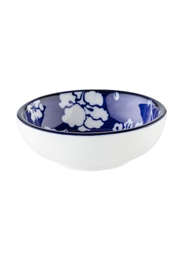 Madame Coco Rêve Bleu Rennes New Bone China Mini Tabak 1kkase06919,5x9,5x2cm-mavi