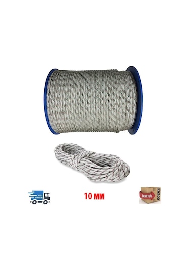 Sitehirdavat Ipek Iskota Halat 10 Mm - Gemici Halatı - Salıncak Ipi 50 M