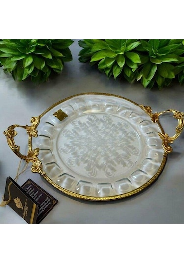 Royking Yuvarlak Sunum Tabağı 29x23 Crg127