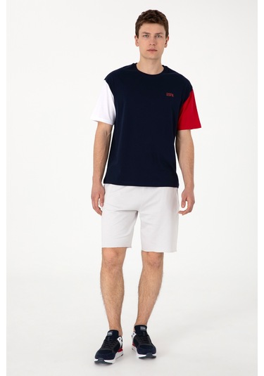 U.s. Polo Assn. Erkek Açık Gri Şort Örme 50307289-vr001 Acık Grı