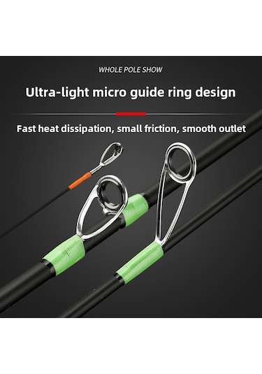 Teltree Ultra Hafif Karbon Stream Olta Çubuğu Ul Süper Yumuşak Uç, 1.68m Uzak Atış, Akşam Balığı Avı, Taşınabilir,威海 Fabrika Fiyatı