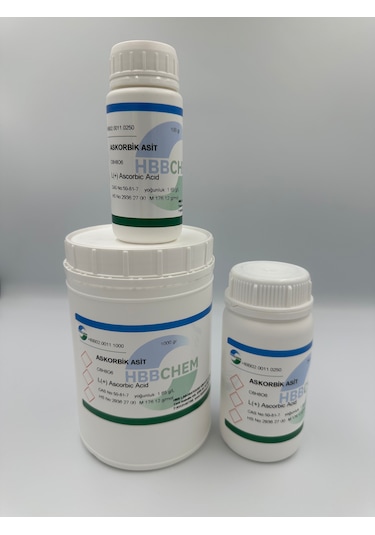 Askorbik Asit C Vitamini E300 Food Grade 100 Gr