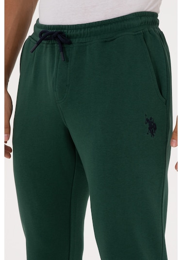 U.s. Polo Assn. Erkek Koyu Yeşil Eşofman Altı 50313747-vr079 Koyu Yesıl