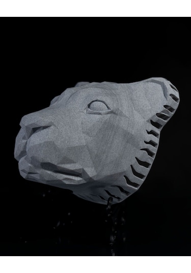 Aslan Gece Lambası Beyaz