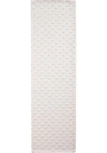 Bej Dokulu Runner 45x150 Cm