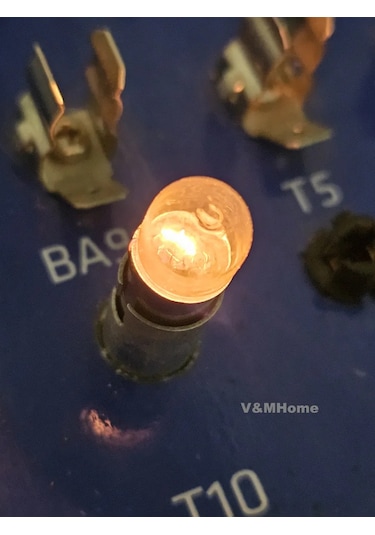 Mitsumoro Otomobil İçin Halojen Lambalar T2w Ba9s 24v 2w 10 Adet 369031575