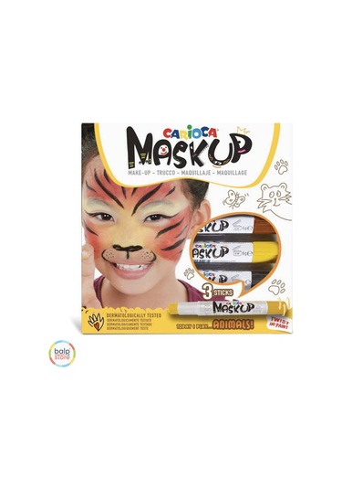 Carioca Yüz Boyası 6 Gr. 3 Renk - Animals
