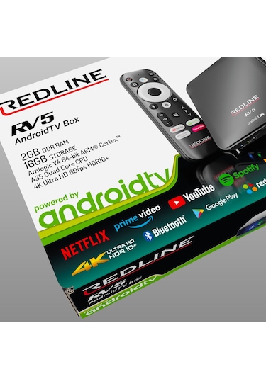 Redline RV5 16 GB Lisanslı Android 11 TV Box