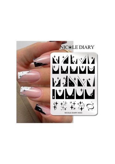 Nicole Diary Metal Stampa Tabakası X003 56250
