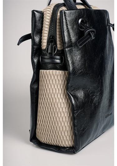 Ççs Kadın 17826 Omuz Ve Sırt Çantası Siyah