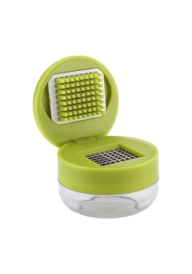 Sarımsak Doğrayıcı - El Presi Sarımsak Presi - Mutfak Aletleria Siyah