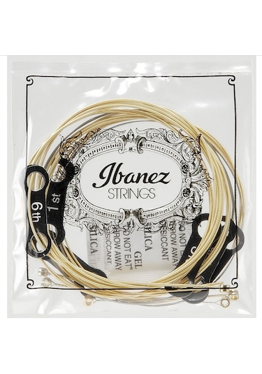 Ibanez IACS61C 80/20 Bronze Wound Extra Light Takım Tel Akustik G