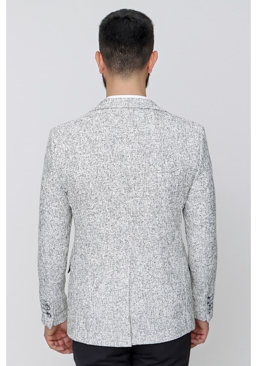 C 612 Slim Fit Siyah Spor Ceket Siyah