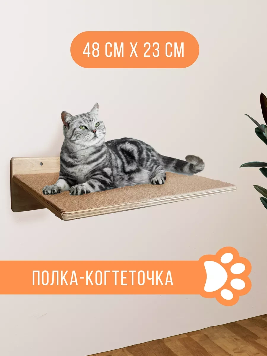 Go Cats Duvara Montajlı Kedi Yatağı Rafı 183179082