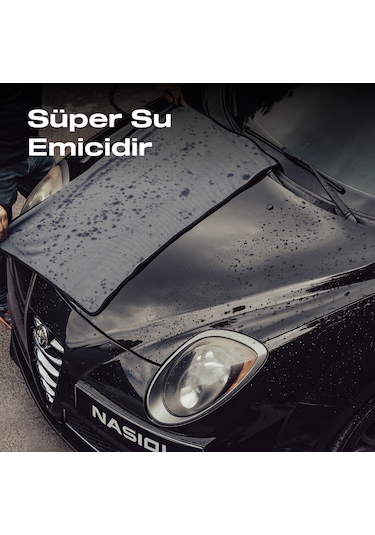 Nasiol-SET 15-Araç Yıkama 3'lü Seti-Araç Yıkama Şampuanı,Araç Kurulama Havlus,Araç Yıkama Eldiveni-25 Yıkama