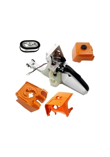 Arka Sap Tertibatı Hava Filtresi Kapağı Silindir Kapağı Hava Filtresi Tabanı Ms440 044-perfet İle Uyumlu