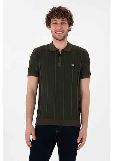 U.s. Polo Assn. Erkek Vizon Kazak /triko 50306457-vr052 Vizon