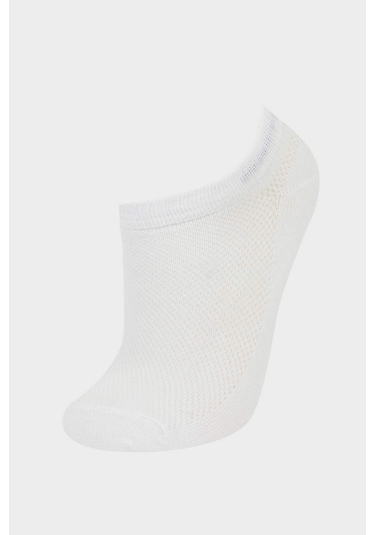 Defacto Erkek Çocuk 5li Pamuklu Patik Çorap F4697a8nskr1 Çok Renkli