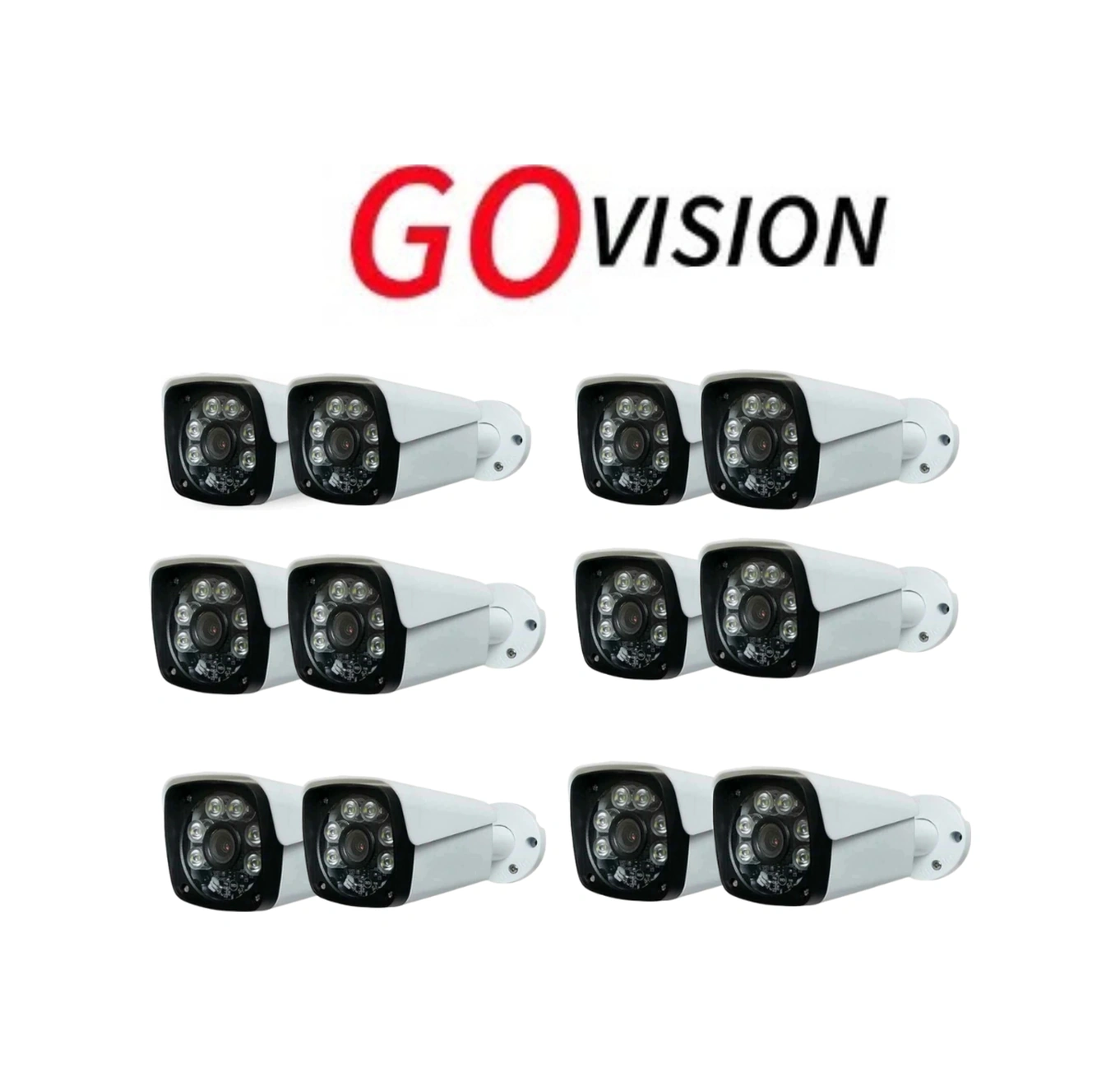 12 Adet 5mp 3.6mm Ahd Bullet Kamera