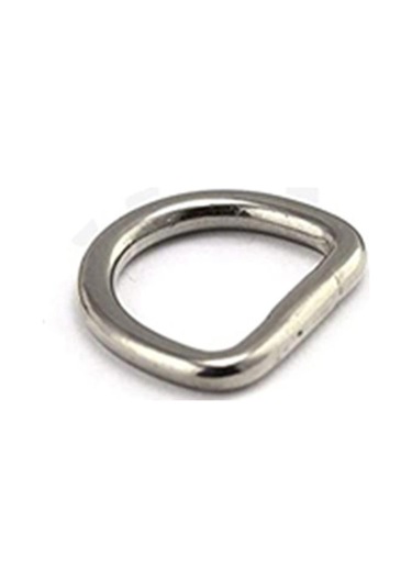 Suntek 5 Adet D Yüzükler Donanım Çantaları Için Ekstra 0,3cmx1,5cmx1,2cm-gümüş