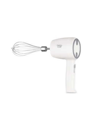 Lotor Kablosuz 5 Hızlı Elektrikli El Mikseri, 2 Paslanmaz Çelik Viskir, Usb Şarjlı, Hamur Ve Krema Karıştırıcı, Ev Fırıncılığı Hm601 Beyaz Beyaz