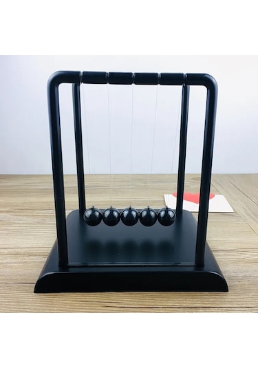 Büyük Boy Siyah Newton Balans