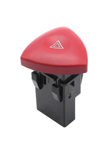 Besthome1 Renault Ve Vauxhall Modelleri İçin Dayanıklı Abs Malzemeden Acil Durum Uyarı Anahtarı 1-gang 1-gang