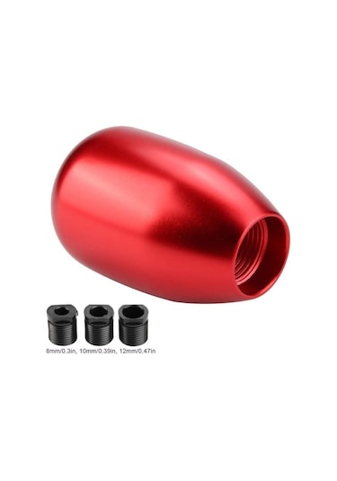 Carmind Metal Vites Topuzu Üniversal Kırmızı Renk