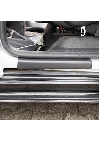 Cappafe Volkswagen Caddy Kapı Eşiği Koruma Abs Mat Siyah 4 Par N11.4712