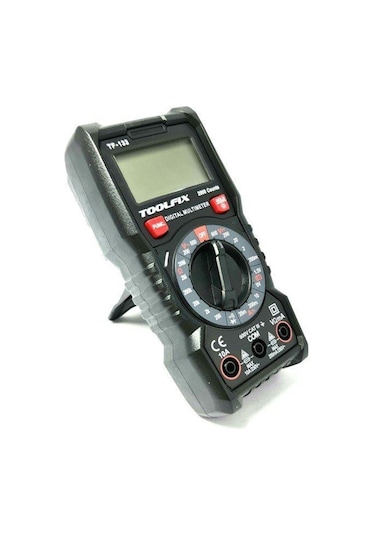 Toolfix Tf-133 Dijital Multimetre Ölçü Aleti 600v Lcd Ekranlı