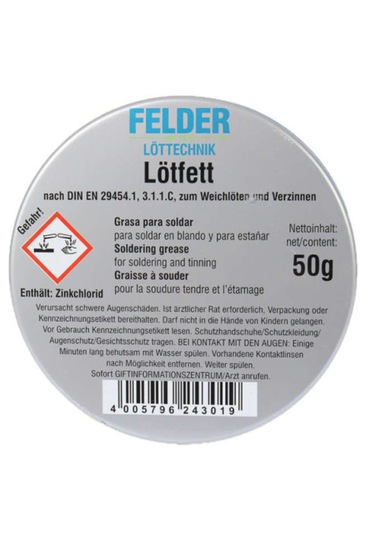 Felder Lötfett Lehim Pastası - 50g