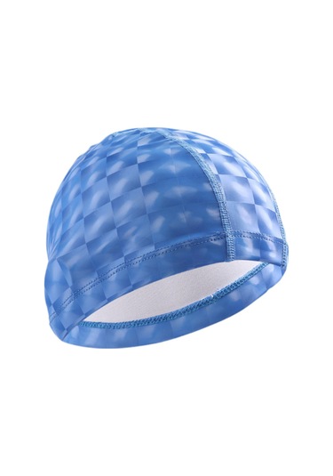 Suntek Yüzme Boneleri Saçları Kuru Tutar Havuz Şapkası Mavi