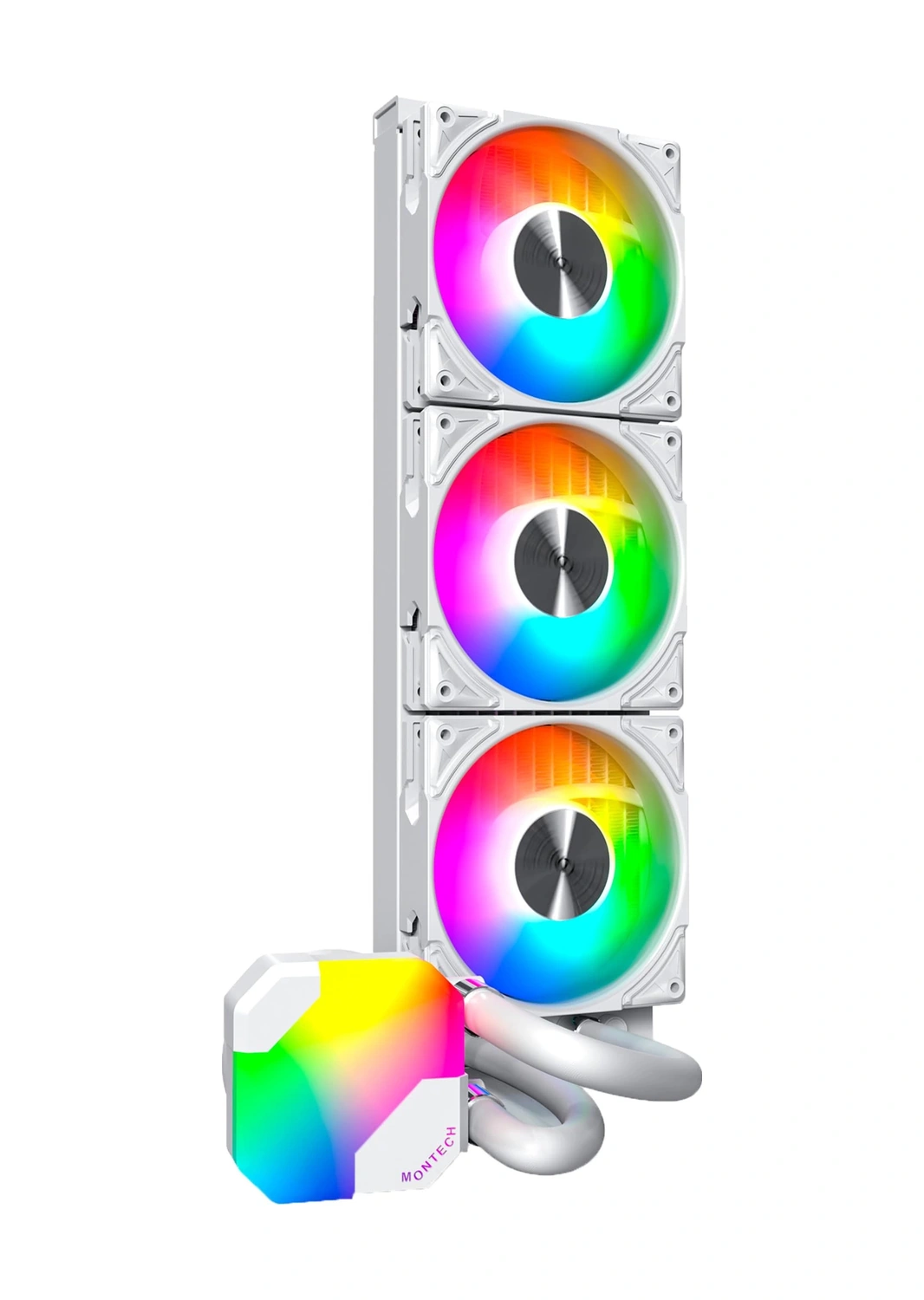 Montech Hyperflow Argb 360 - Aıo Cpu Sıvı Soğutucu, Intel&amd Uyumlu, Grafik Üstü Performans, Gelişm